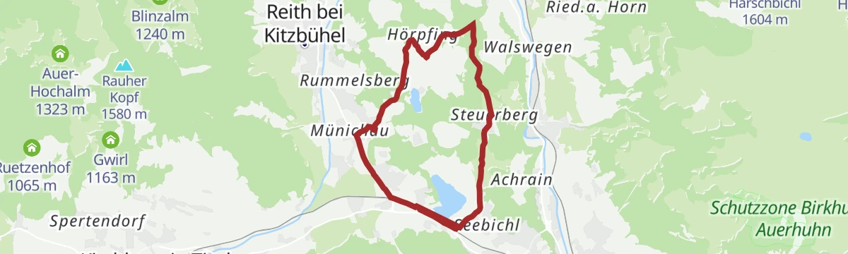 Route map: 281 | Hörpfing Runde